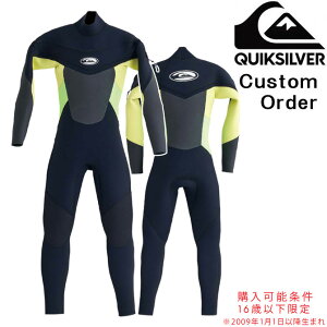y[12TzI[_[ NCbNVo[ EFbgX[c GufC ZbV O`FXgWbv Z~hC tX[c / Order Quiksilver WetSuit Everyday Sessions Youth Model SemiDry FullSuits LongChest