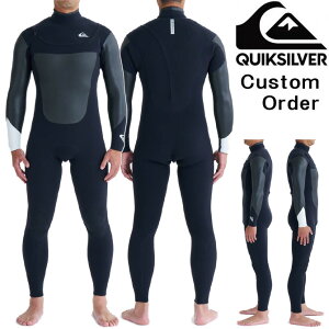 yN͂18܂!!zI[_[ NCbNVo[ EFbgX[c nCC L[WbvVXe Xeb`X Z~hC tX[c / Order Quiksilver WetSuit Highline Model SemiDry FullSuits Key Zip