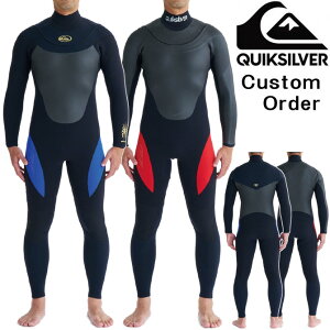 I[_[ NCbNVo[ EFbgX[c }[L[ nCubh [Wbv Z~hC tX[c / Order Quiksilver WetSuit Mercury Model SemiDry FullSuits Hybrid U-Zip System / Y