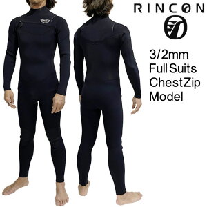�y2026�N�t���ח\��z�����R�� �E�F�b�g�X�[�c 3/2mm�t���X�[�c ���~�e�b�h �`�F�X�g�W�b�v���f�� / Rincon WetSuit 3/2mmFullSuits Limited ChestZip