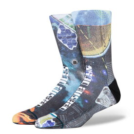 スタンス Stance メンズ エム485エー クルー ビースティ ボーイズ コラボ モデル ソックス 靴下 M485A Crew Beastie Boys Collab Model Crew Socks