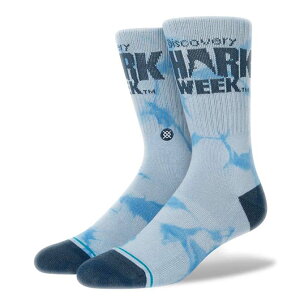 X^X Stance Y V[NEB[N fBXJo[`l R{ f \bNX C Shark Week Discovery Channel Collab Model Crew Socks