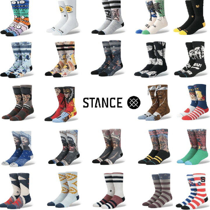楽天市場】スタンス Stance メンズ ウェルカム スケリー クルー 