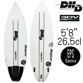 【中古】DHD サーフボード 3DV EPS モデル 5'8" 26.5L ユーズドボード / UsedSurfboard DHD 3DV EPS Model 172.7cm