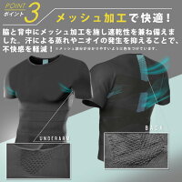 楽天市場 加圧シャツ ハードタイプ メンズ用 19年度版 加圧インナー Hard 超加圧インナー 男性用 着圧 着るだけ 猫背 姿勢 トレーニング 運動用 半袖 厚手生地 引締め メール便 Life Is