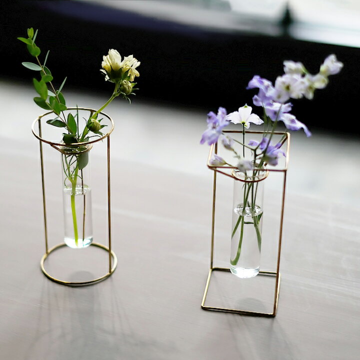 楽天市場 Pike ピケ スタンドブラスベース フラワーベース 花瓶 花びん 花器 花 植物 観葉植物 フラワー インテリア 一輪挿し 真鍮 ガラス インテリア おうち時間 北欧 おしゃれ シンプル クリア ギフト プレゼント ドライフラワー Life Is