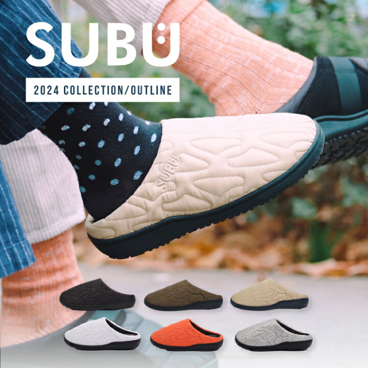 楽天市場】SUBU Outline スブ アウトライン ステッチ 冬用サンダル 