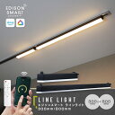 【合計最大1,000円OFFクーポン】エジソンスマート ラインライト 300mm 800mm スマート照明 LED ライン照明 ダクトレール照明 天井用 壁面 バーライト ベースライト 棒状 Wi-Fi アプリ アレクサ対応 グーグルホーム対応 音声操作 タイマー 自動化 遠隔 調光調色