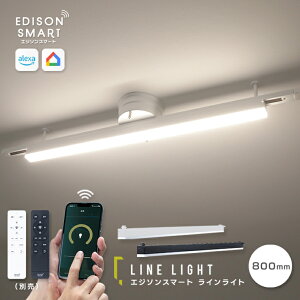 �y�V�F�z���C�g�ǉ��z�G�W�\���X�}�[�g ���C�����C�g 300mm 800mm �X�}�[�g�Ɩ� LED ���C���Ɩ� �_�N�g���[���Ɩ� �V��p �ǖ� �o�[���C�g �x�[�X���C�g �_�� Wi-Fi �A�v�� �A���N�T�Ή� �O�[�O��