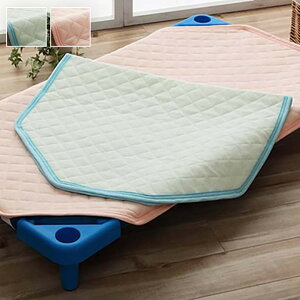 寝具 敷きパッド お昼寝 コット専用 保育園 キッズ ジュニア 綿100% 四隅ゴムバンド付き ズレない 洗える 洗濯機丸洗い 優しいタオル地 58×101cm