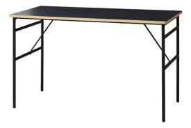 幅120x60x72cm STUDIO ダイニングテーブル 北欧 ブラック STUT120 koeki
