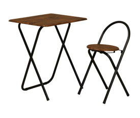テーブル幅60x奥行50x高さ68.5cm お得なフォールディングテーブル・チェアセット 机・椅子セット VTC-6050 VTC6050 koeki