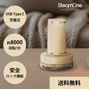 SteamOne Anti-lint shaver ыʎ RP10CR A`gVF[o[ USB[ddыʎ XeX3n ő8000] ꒅɂg GSm~bNXfUC SbN@\