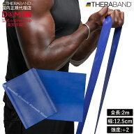 セラバンド トレーニングバンド 2m 強度レベル+2 ブルー 青 #TBB-4 強度別 強度別 THERABAND トレーニン…
