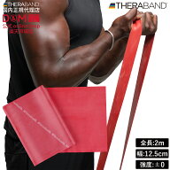 セラバンド トレーニングバンド 2m 強度レベル0 レッド 赤 #TBB-2 強度別 THERABAND トレーニング ゴム …