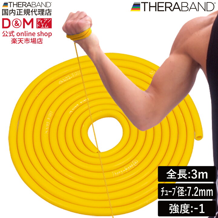 楽天市場】セラチューブ トレーニングチューブ 3m 強度レベル-1 