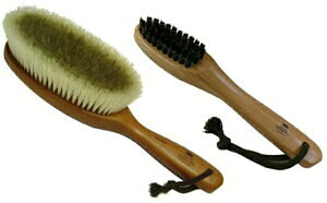 洋服ブラシ 毛玉取りブラシセット IKC-3927G 毛玉取り 静電気除去 毛玉取りブラシ セット IKEMOTO IKEMOTO洋服ブラシ ほぐし 毛玉 対策 花粉 洋服 ブラシ 白馬毛 便利 グッズ 通販 人気