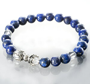 青金石 五鈷杵腕珠 ブレスレット パワーストーンアクセサリー パワーストーン 天然石 開運 風水 ラピスラズリ 清浄 象徴 聖石 瑠璃 仏教 七宝 五鈷杵 密教 法具 守護 開運力 霊石 水晶 お守り