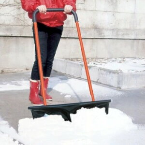 【直送品】【代引き不可】キャスター付き 雪押し君 スノーショベル 除雪用品 ゆきかき 雪かき 幅広 大型 スコップ 雪かきスコップ スノーダンプ ラッセル 家庭用除雪用品 除雪作業 除雪用