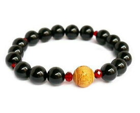 【ネコポス】【送料無料】高野山 開山1200年 弘法大師 空海 両界曼荼羅 お守り ブレスレット M/L 胎蔵界曼荼羅 金剛界曼荼羅 つげ彫刻 柘植彫刻 胎蔵界 金剛界 曼荼羅 つげ 柘植 彫刻 オニキス ルビーレッド 敬老の日 母の日 父の日 誕生日 プレゼント ギフト 贈り物 お祝い