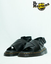 【SALE】【日本正規品】ドクターマーチン サンダル ZANE SANDAL 30765001 BLACK Dr.Martens ゼーン ストラップ メンズ レディース レザー 母の日