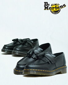 【日本正規品】ドクターマーチン ローファー ADRIAN YS TASSLE LOAFER 22209001 ADRIAN WS TASSLE LOAFER 2680500 BLACK Dr.Martens エイドリアン タッセルローファー メンズ レディース レザー 母の日