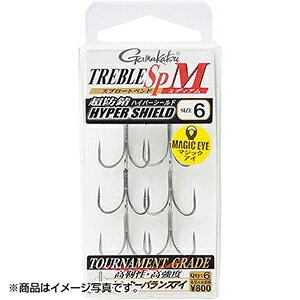 がまかつ(Gamakatsu) トレブル フック SP-M 4号 68-448