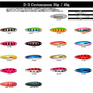 D3�J�X�^�����A�[�Y(D3 Custom Lure's) �X�v�[�� 30g S5 MRB