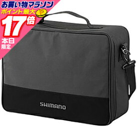 【エントリー&お買いまわりで最大17倍】シマノ(SHIMANO) リールポーチ L ブラック PC-029R