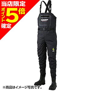 【当店限定P5倍確定】マズメ(mazume) ブーツフットウェーダー フェルトスパイクモデル M ブラック MZBF-458 ウェイダー ウェダー ウエダー 胴長 防水