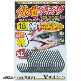 がまかつ(Gamakatsu) くわせアキアジ ナノスムースコート 16号 68-636