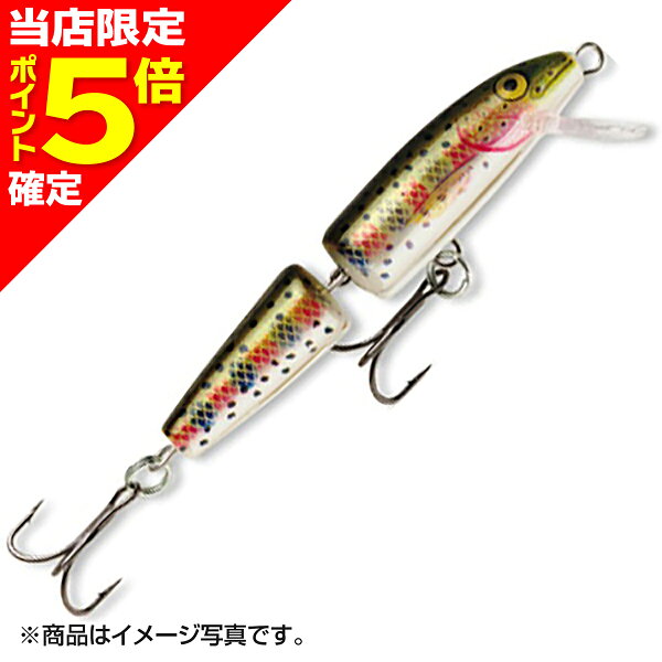 【当店限定P5倍確定】ラパラ(Rapala) FLOATING JOINTED フローティング ジョインテッド 13cm 18g レインボートラウト J13-RT