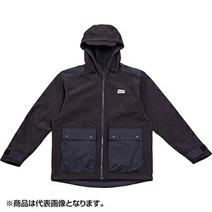 アブガルシア(Abu Garcia) ウィンドプルーフソフトシェルジャケット XL BLK Wind Proof Soft Shell Jacket