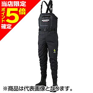 【当店限定P5倍確定】マズメ(mazume) ブーツフットウェーダー フェルトスパイクモデル L ブラック MZBF-458 ウェイダー ウェダー ウエダー 胴長 防水