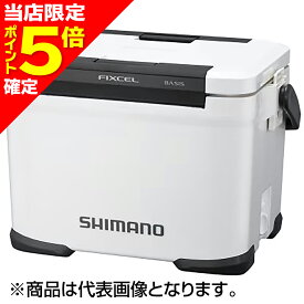 【当店限定P5倍確定】シマノ(SHIMANO) フィクセル ベイシス 17L ピュアホワイト NF-317X