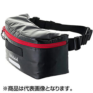 リトルプレゼンツ(LITTLE PRESENTS) OB-11 ビッグ フィット ウエスト バッグ ブラック x レッド(BxR)