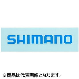 シマノ(SHIMANO) シマノ ステッカー シマノブルー ST-001X