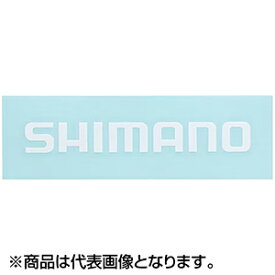シマノ(SHIMANO) シマノ ステッカー ホワイト ST-001X