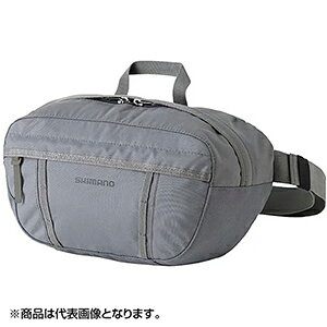 シマノ(SHIMANO) エクストラウエストバッグ M グレー BW-001V