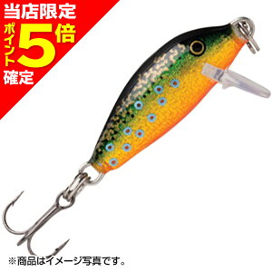 �y���X����P5�{�m��z���p��(Rapala) COUNT DOWN Universal color �J�E���g �_�E�� ���j�o�[�T���J���[ 2.5cm 2.7g �u���b�N�g���E�g CD1-BTR