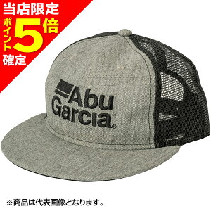 �y���X����P5�{�m��z�A�u�K���V�A(Abu Garcia) �t���b�g�r�����b�V���L���b�v GRY Flat Bill Mesh Cap