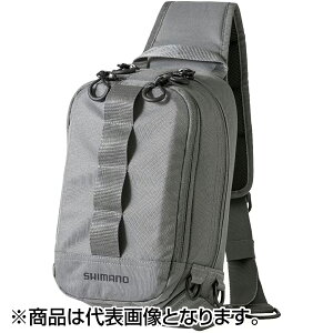 シマノ(SHIMANO) スリング ショルダーバッグ M グレー BS-025T
