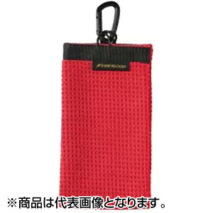 シマノ(SHIMANO) マイクロファイバー カラビナタオル ブラッドレッド AC-038W