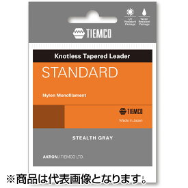 ティムコ(TIEMCO) スタンダードリーダー 9FT 6X ステルスグレー [ナイロン]
