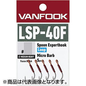 ヴァンフック(VANFOOK) スプーンエキスパート ループ マイクロバーブ #2 フッ素ブラック LSP-40F