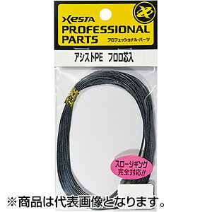 ゼスタ(XESTA) アシストPE フロロ芯入 5m 12号 100lb ブラック