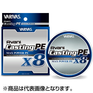 �o���o�X(VARIVAS) �A�o�j �L���X�e�B���OPE �}�b�N�X�p���[ X8 300m 8�� 112LB. �}�[�L���O���C���mPE���C���n