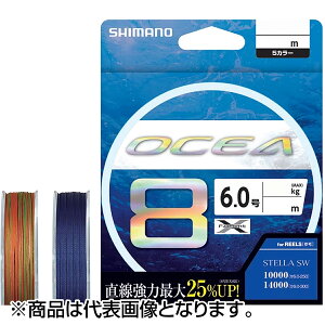 �V�}�m(SHIMANO) �I�V�A 8 PE 400m 6.0�� 5�J���[ LD-A81S [PE���C��]