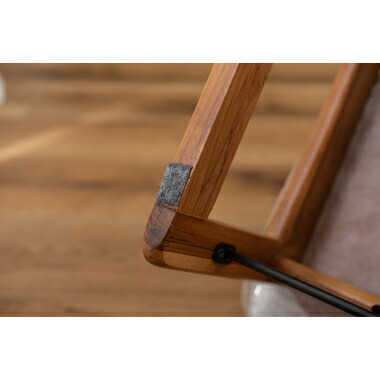 楽天市場】AZUMAYA(東谷) フロアチェア 木製 ファブリック 肘掛け 座面