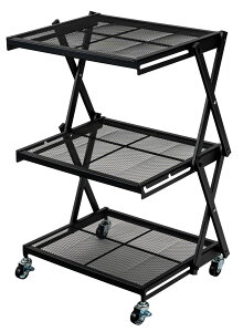 AZUMAYA(東谷) フォールディングラック ブラック/ホワイト 全2色|LFS-56BK|LFS-56WH